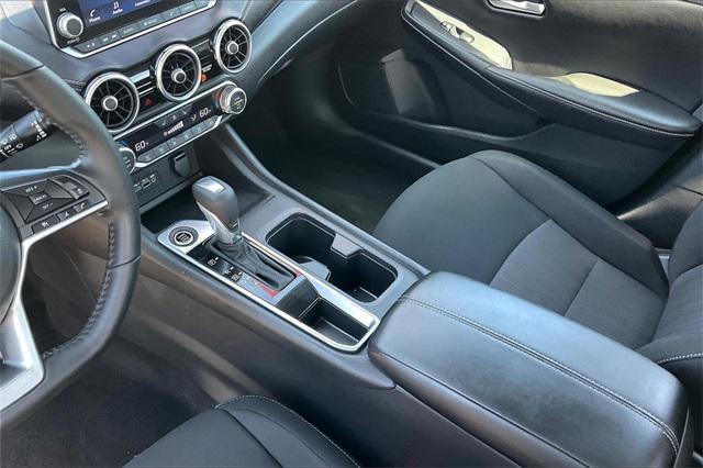 Photo of 2023 Aspen White Tricoat Nissan Sentra