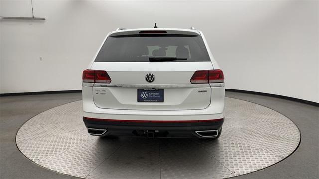 Photo of 2022 Oryx White Pearl Effect Volkswagen Atlas