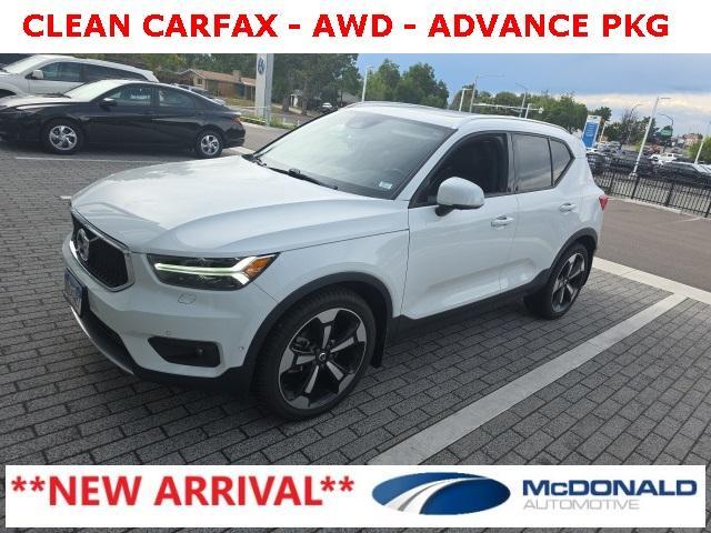 Photo of 2019 Ice White Volvo XC40