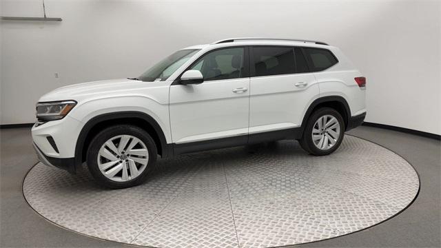 Photo of 2021 Pure White Volkswagen Atlas