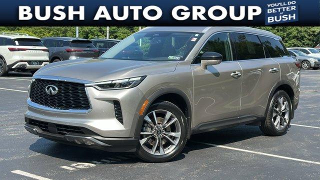 Photo of 2022 Warm Titanium INFINITI QX60
