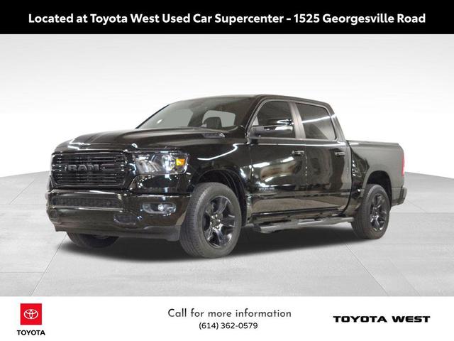 Photo of 2020 Diamond Black Crystal Pearlcoat RAM 1500