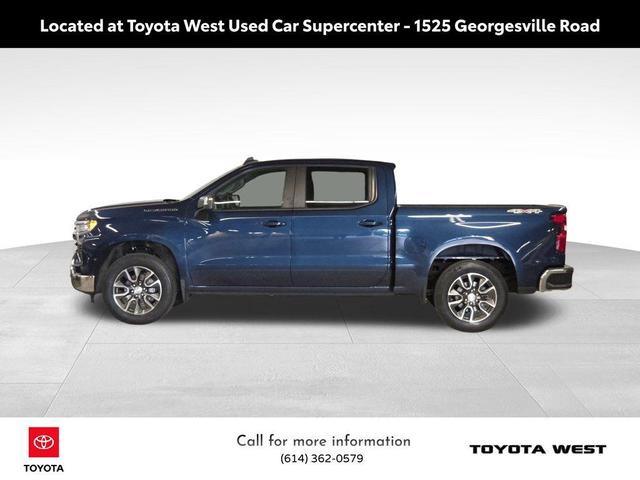Photo of 2023 Northsky Blue Metallic Chevrolet Silverado 1500