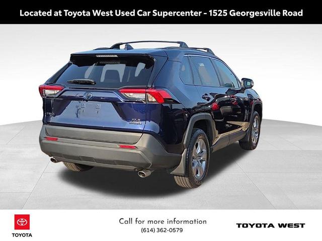 Photo of 2024 Dark Blue Toyota RAV4 Hybrid