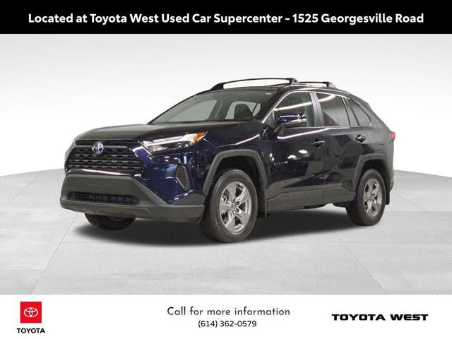 Photo of 2024 Dark Blue Toyota RAV4 Hybrid
