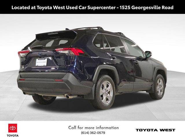 Photo of 2024 Dark Blue Toyota RAV4 Hybrid