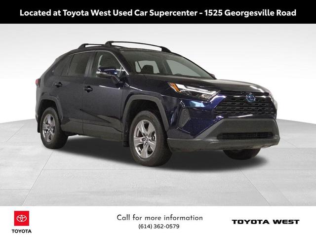 Photo of 2024 Dark Blue Toyota RAV4 Hybrid