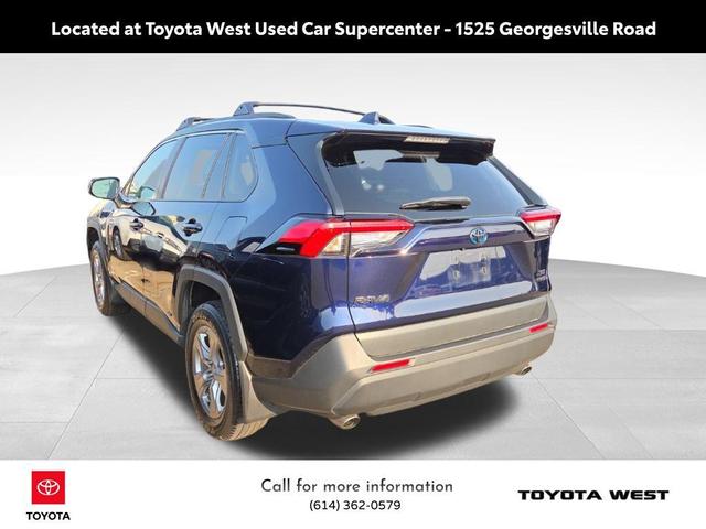 Photo of 2024 Dark Blue Toyota RAV4 Hybrid
