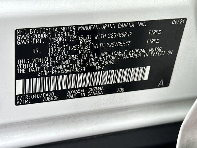 Photo of 2024 Ice Cap Toyota RAV4