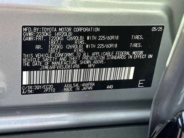 Photo of 2025 Silver Sky Metallic/Midnight Black Metallic Toyota RAV4 Hybrid