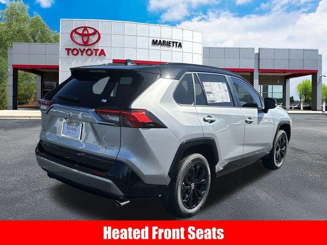 Photo of 2025 Silver Sky Metallic/Midnight Black Metallic Toyota RAV4 Hybrid