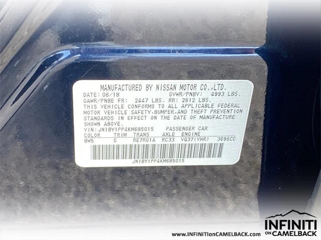 Photo of 2019 Hermosa Blue INFINITI Q70L