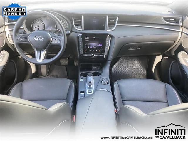 Photo of 2025 Hermosa Blue INFINITI QX55