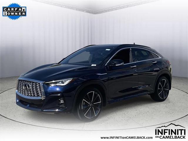 Photo of 2025 Hermosa Blue INFINITI QX55