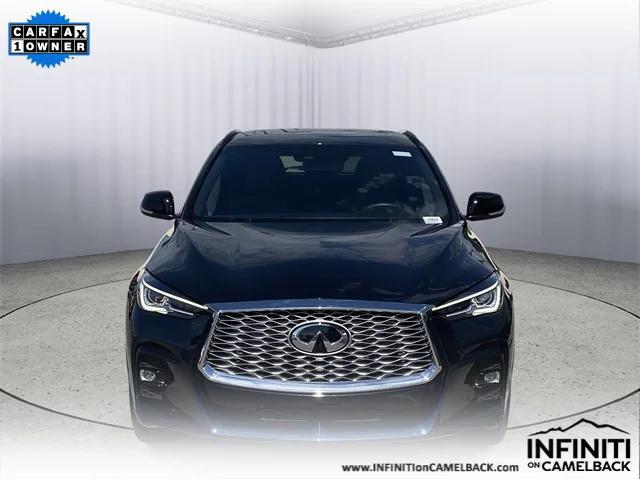 Photo of 2025 Hermosa Blue INFINITI QX55