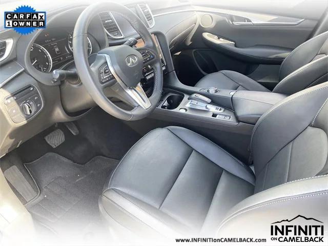 Photo of 2025 Hermosa Blue INFINITI QX55