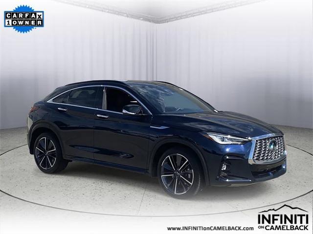 Photo of 2025 Hermosa Blue INFINITI QX55