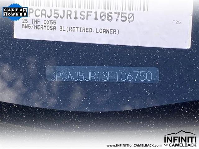 Photo of 2025 Hermosa Blue INFINITI QX55