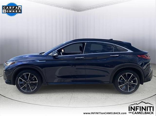 Photo of 2025 Hermosa Blue INFINITI QX55