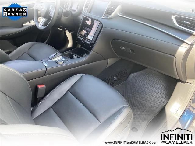 Photo of 2025 Hermosa Blue INFINITI QX55