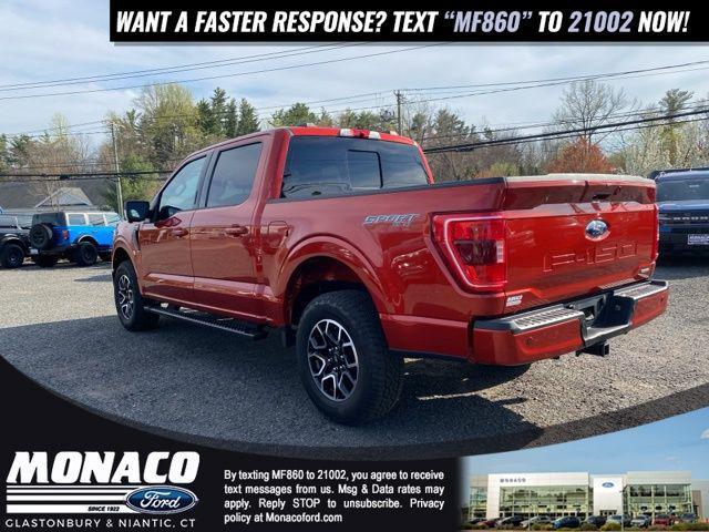 Photo of 2023 Hot Pepper Red Metallic Tinted Clearcoat Ford F-150