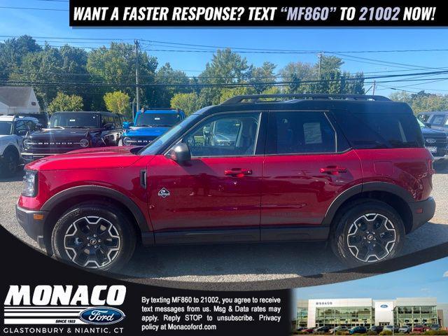 Photo of 2025 Ruby Red Metallic Tinted Clearcoat Ford Bronco Sport