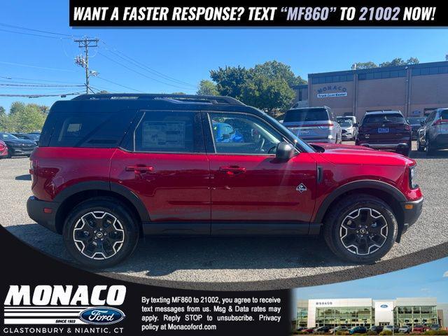 Photo of 2025 Ruby Red Metallic Tinted Clearcoat Ford Bronco Sport