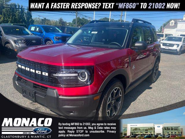 Photo of 2025 Ruby Red Metallic Tinted Clearcoat Ford Bronco Sport