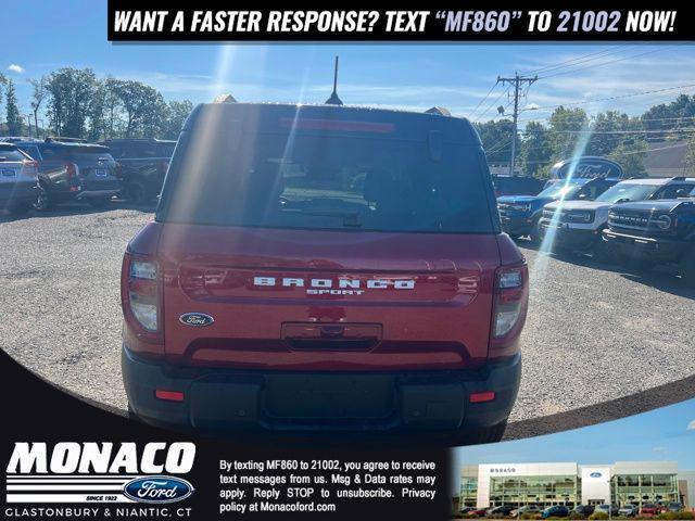 Photo of 2025 Ruby Red Metallic Tinted Clearcoat Ford Bronco Sport