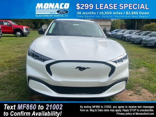Photo of 2025 Star White Metallic Tri-Coat Ford Mustang Mach-E
