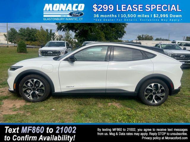 Photo of 2025 Star White Metallic Tri-Coat Ford Mustang Mach-E