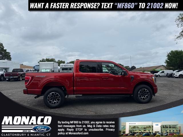 Photo of 2023 Hot Pepper Red Metallic Tinted Clearcoat Ford F-150