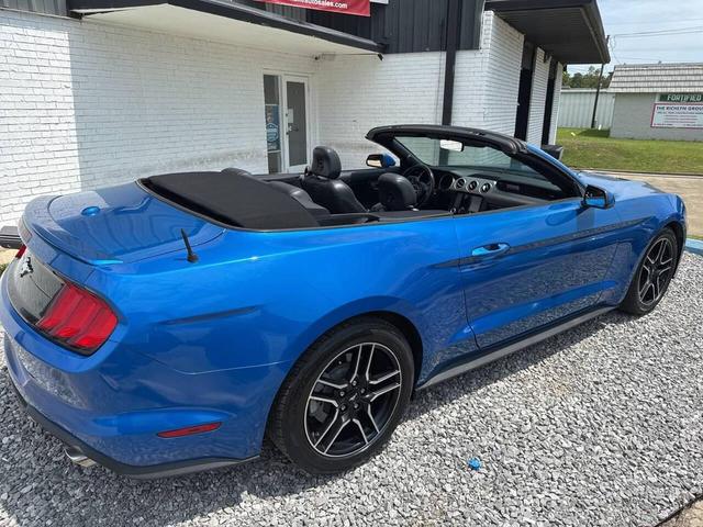 Photo of 2021 Velocity Blue Metallic Ford Mustang