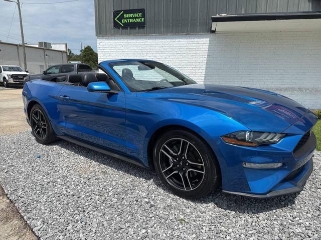 Photo of 2021 Velocity Blue Metallic Ford Mustang