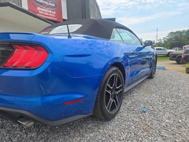 Photo of 2021 Velocity Blue Metallic Ford Mustang