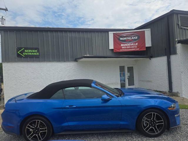 Photo of 2021 Velocity Blue Metallic Ford Mustang