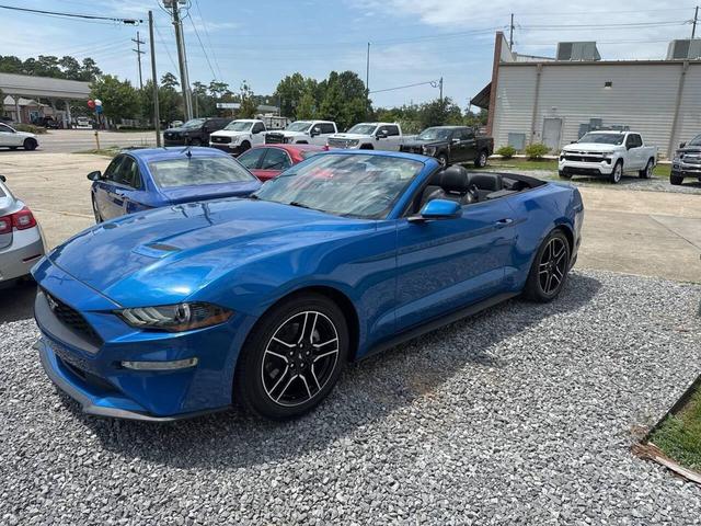Photo of 2021 Velocity Blue Metallic Ford Mustang