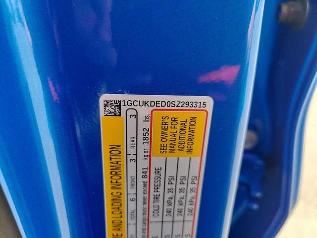 Photo of 2025 Riptide Blue Metallic Chevrolet Silverado 1500