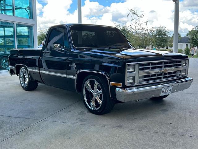 Photo of 1987 Black Chevrolet C10/K10