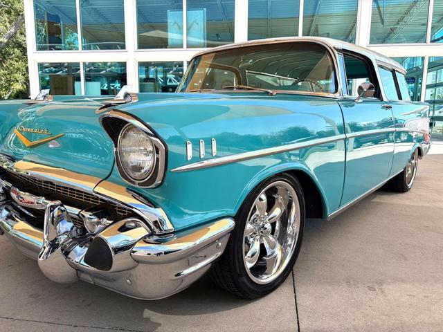Photo of 1957 Blue/white Chevrolet Nomad