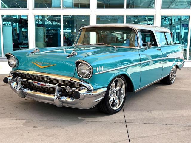 Photo of 1957 Blue/white Chevrolet Nomad
