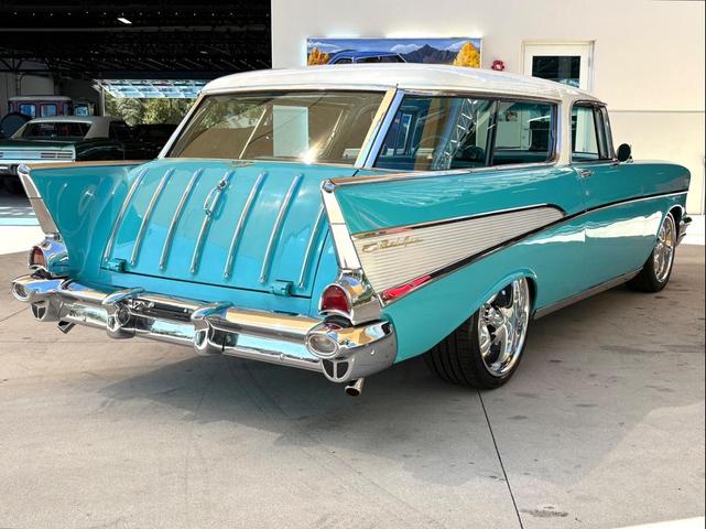 Photo of 1957 Blue/white Chevrolet Nomad