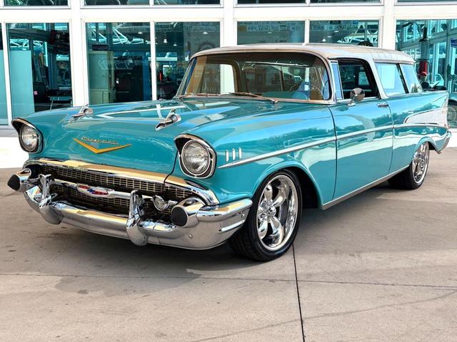 Photo of 1957 Blue/white Chevrolet Nomad