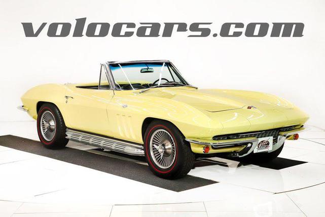 Photo of 1966 Sunfire Yellow Chevrolet Corvette