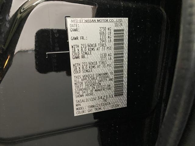 Photo of 2025 Mineral Black INFINITI QX60