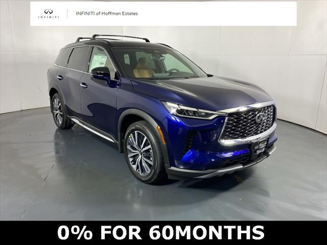 Photo of 2025 Grand Blue/Black Obsidian INFINITI QX60