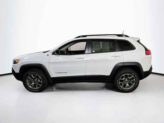 Photo of 2022 Bright White Clearcoat Jeep Cherokee