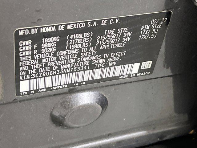 Photo of 2022 Modern Steel Metallic Honda HR-V