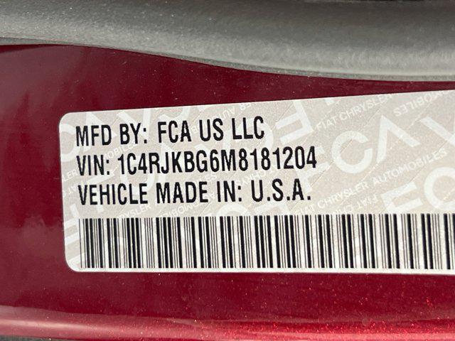 Photo of 2021 Velvet Red Pearlcoat Jeep Grand Cherokee L