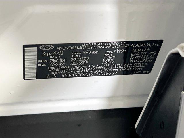 Photo of 2023 Serenity White Pearl Hyundai SANTA FE HEV